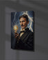 Nikola Tesla - Slika na platnu
