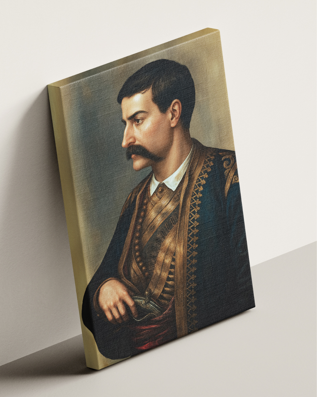 Vojvoda Stevan Sinđelić - Slika na platnu