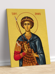 Sveti Dimitrije - Ikona na platnu